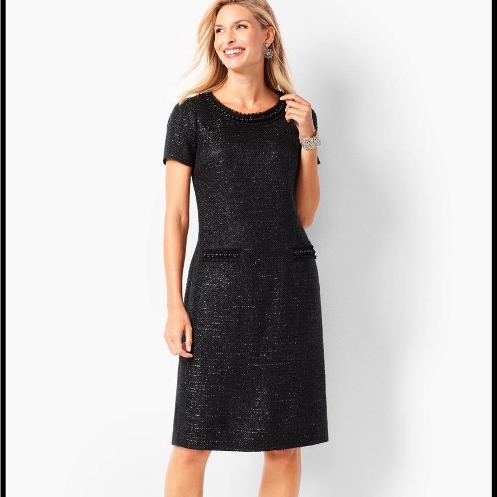 Elegant shimmery Black Dress